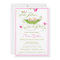 Baby Shower Invitation - Twin Girls Pea in a Pod