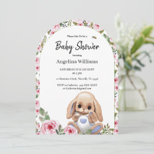 Baby Shower Invitation with Cute Design
