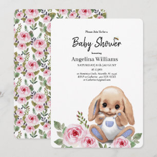 Baby Shower Invitation with Cute Design