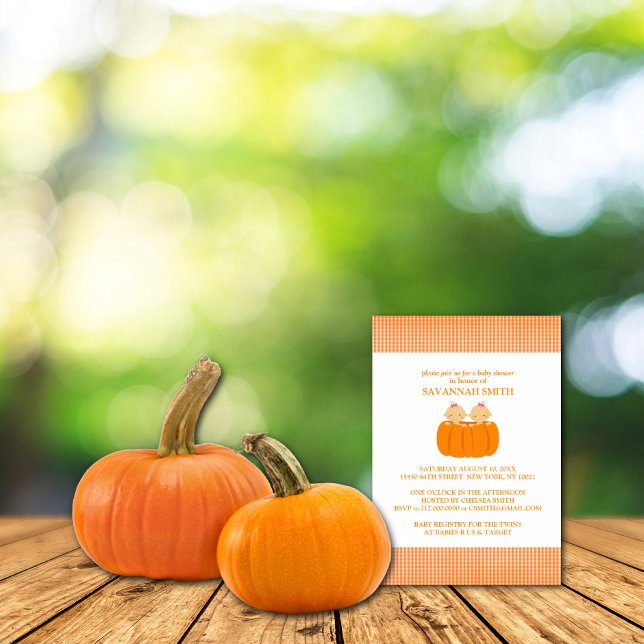 Baby Shower Invitations for Twin Girls (Creator Uploaded)