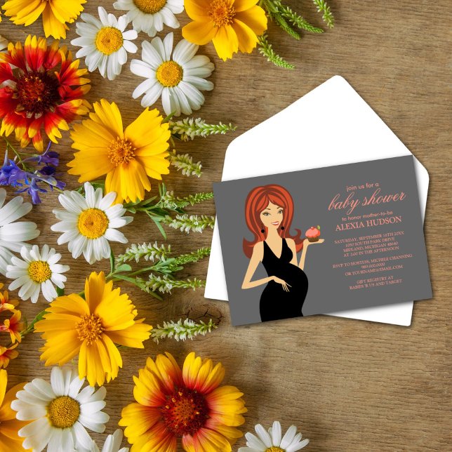 Baby Shower Invitations {Grey} (Creator Uploaded)