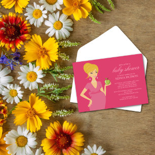 Baby Shower Invitations {Pink}