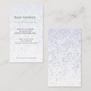 Baby Shower Invite Teddy Bear & Elephant Card