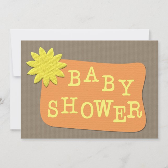 Baby Shower Invite Template (Front)
