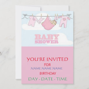 BABY SHOWER INVITES