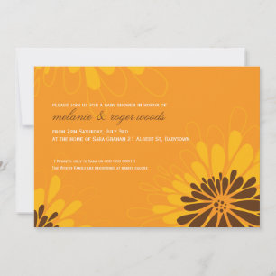 BABY SHOWER INVITES :: modern bloom 10L