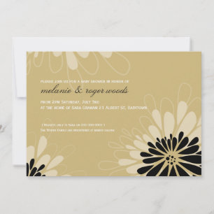 BABY SHOWER INVITES :: modern bloom 4L