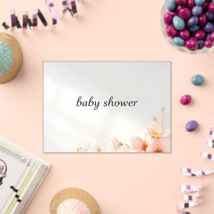 Baby Shower – Little Miracle Celebration Acrylic Invitations