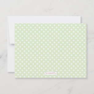 Baby Shower Mum Advice Card Green Sleepy Owl