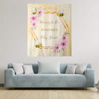 Baby Shower mummy to bee bumble bees honeycomb