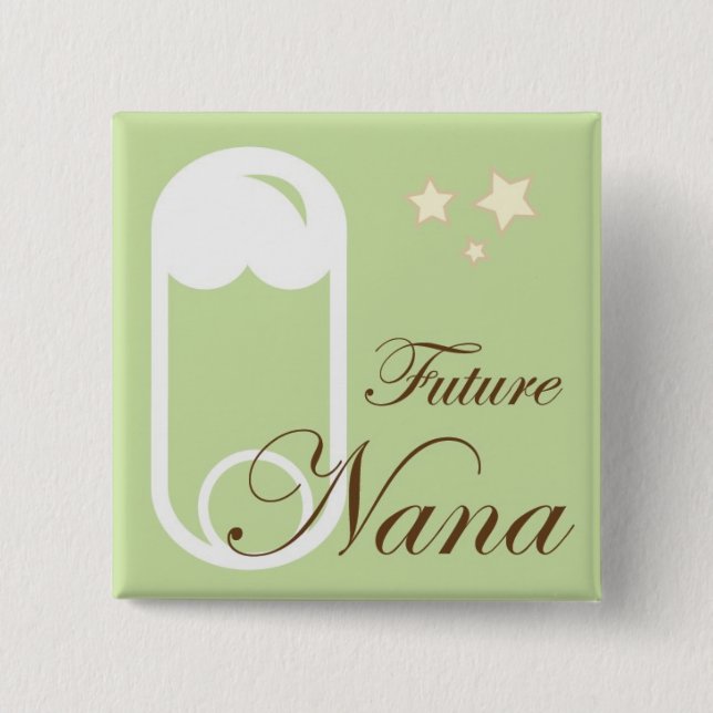 Baby Shower Nana Pin (Front)