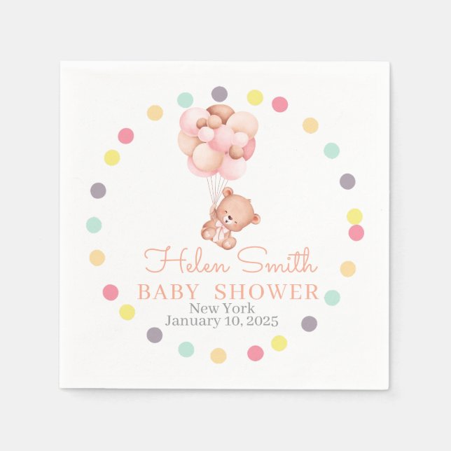 BABY SHOWER NAPKIN (Front)
