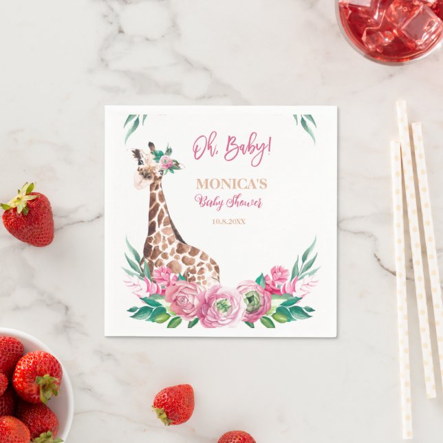 Baby Shower Napkins (Insitu)