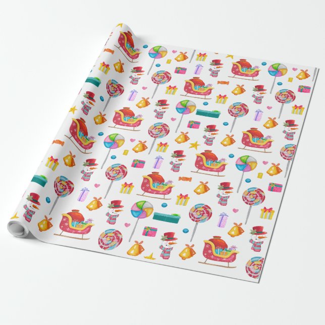 Baby shower new baby gift wrap (Unrolled)