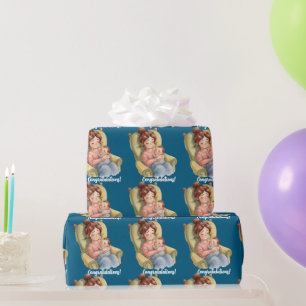 Baby shower new born gift Wrapping Paper
