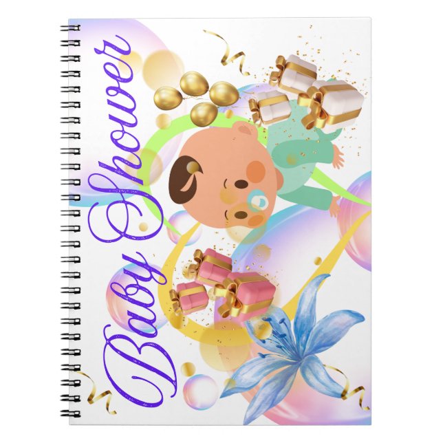 Baby Shower Notebook (Front)