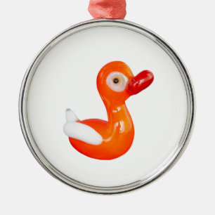 Baby Shower Orange duckling Metal Tree Decoration