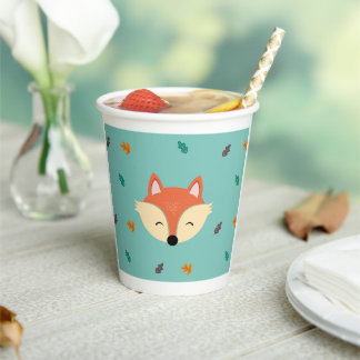 Baby Shower, Paper cup, Forest Animals Paper Cups