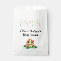 Baby Shower Party Favour Bags, Frog Theme Favour B