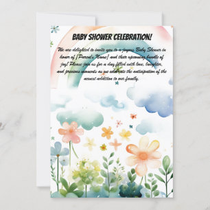 Baby Shower Party Invitation