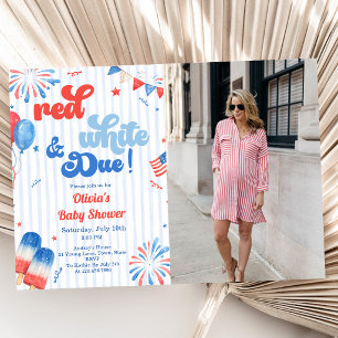 Baby Shower Party Invitation - 4th of July
