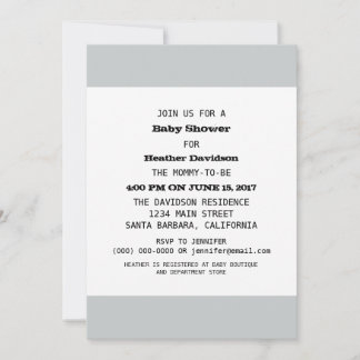 Baby Shower Party Template