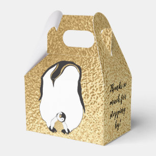 Baby Shower Penguins Mum and Baby Favour Box