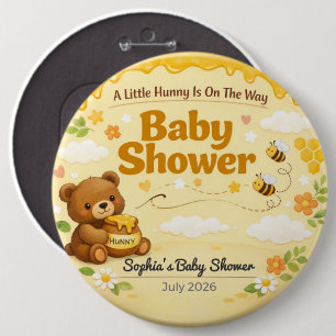 Baby Shower Pin Little Hunny Teddy Bear