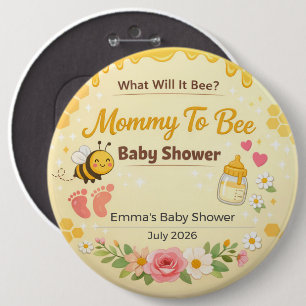 Baby Shower Pin   Mummy To Bee   What Will It Bee