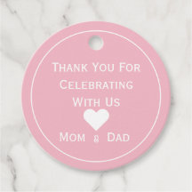 Baby Shower Pink and White