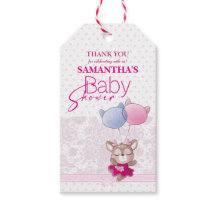 Baby Shower. Pink Baby Deer 