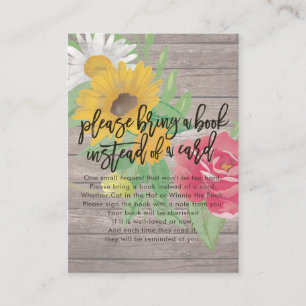 Baby Shower Please Bring a Book Instead of a Card