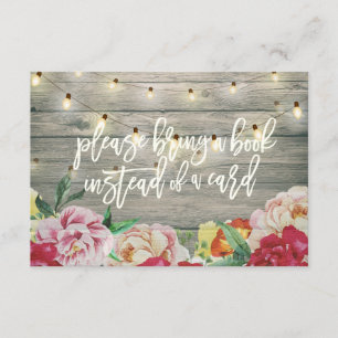 Baby Shower Please Bring a Book Instead of a Card