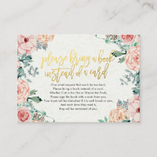 Baby Shower Please Bring a Book Instead of a Card