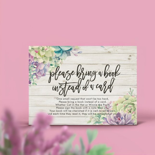 Baby Shower Please Bring a Book Instead of a Card (Creator Uploaded)