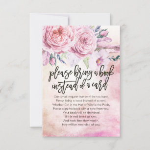 Baby Shower Please Bring a Book Instead of a Card