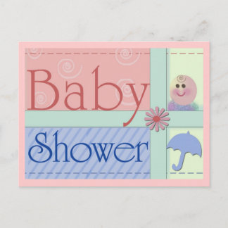 Baby Shower Postcard