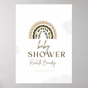 Baby Shower Poster Cute Baby Shower