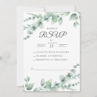 Baby Shower RSVP Invitation