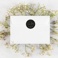 Baby shower script modern black and white elegant