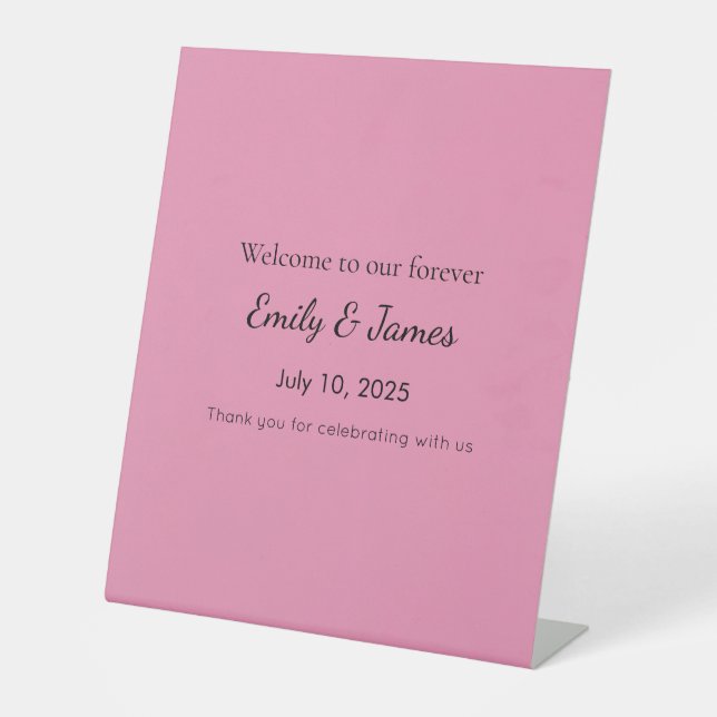 Baby Shower Sign That Boosts Gift Table (Front)