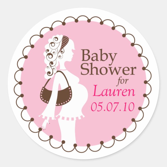 Baby Shower Sticker (Front)