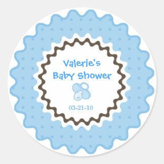 Baby Shower Sticker/Party favour Classic Round Sticker