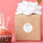 Baby Shower Stickers, Sage Green Baby Shower Favou