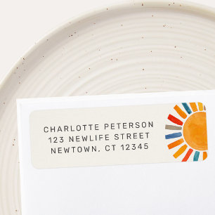Baby Shower Sun Return Address