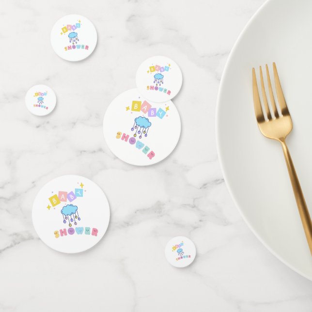 Baby Shower Table Confetti (Group)