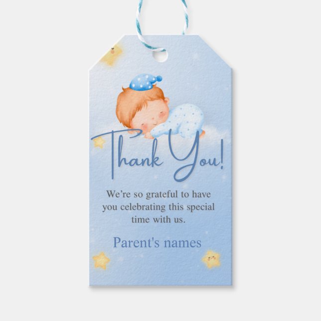 Baby shower tags (Front)