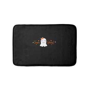 Baby Shower Team Girl Halloween Gender Reveal Team Bath Mat