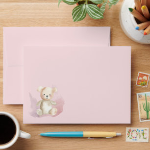 Baby Shower teddy bear Envelope