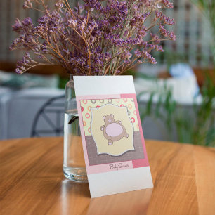 Baby Shower Teddy Bear Greeting Cards